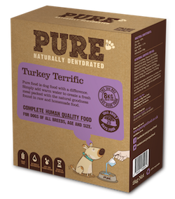 Cibo disidratato cani PURE tacchino